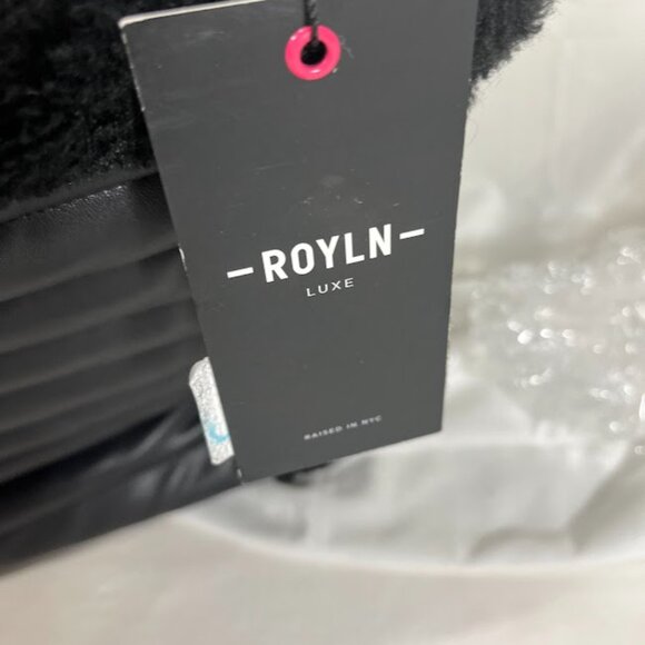 Think Royln Luxe Black Puffer Aspen Tote - New With Tags - Picture 7 of 10